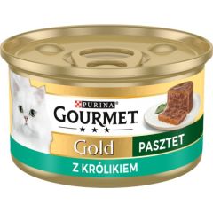 Purina GOURMET Gold Rabbit - wet cat food - 85g Kaķu konservi
