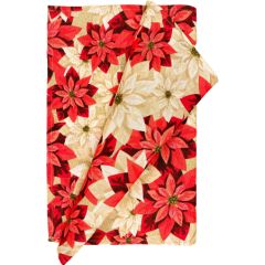 Galdautiņš CHRISTMAS NEW 43x116cm, puansetijas Jaunumi -Dārzam