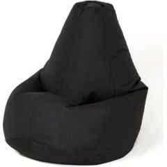 Go Gift Sako bag pouffe Pear black L 105 x 80 cm Sēžammaisi un pufi