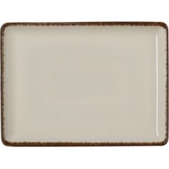 SMILLA SAND SERVĒŠANAS ŠĶĪVIS 27x20CM, TAISNSTŪRA, BĒŠS, PORCELĀNS, WAS Šķīvji