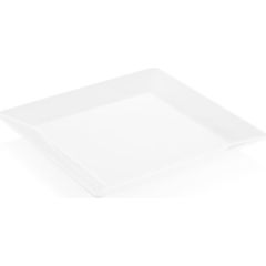 DAY & NIGHT SERVĒŠANAS ŠĶĪVIS 37x37CM, BALTS, MELAMĪNS, WAS Šķīvji