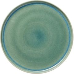 ROCKZZERO ŠĶĪVIS D33CM, ZAĻŠ, KERAMIKA, WAS Šķīvji