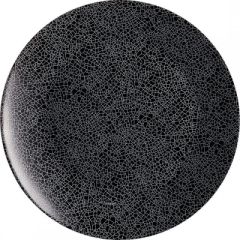 ZOE BLACK PUSDIENU ŠĶĪVIS 25CM, Luminarc Šķīvji