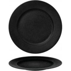 FINE PLUS SATIN ŠĶĪVIS 21CM, MELNS, PORCELĀNS, Leela Baralee Šķīvji