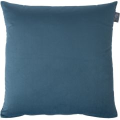 Spilvens VELVET NEW 50x50cm, ar rāvējslēdzēju, pelēks zils Jaunumi -Dārzam