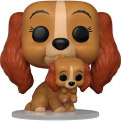 Funko Pop! Disney: Lady & the Tramp (70th Anniversary) - Lady with Puppy #1553 Vinyl Figure Figūriņas un varoņi