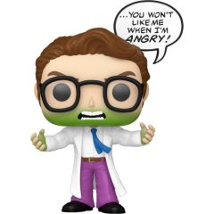 Funko Pop! Comics: Marvel - Bruce Banner (Don't Make Me Angry) #1417 Bobble-Head Vinyl Figure Figūriņas un varoņi