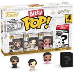 Funko Bitty Pop! 4-Pack: Harry Potter Goblet of Fire - Harry Potter, Cho Chang, Parvati Patil, Mystery Pop! Vinyl Figures Figūriņas un varoņi