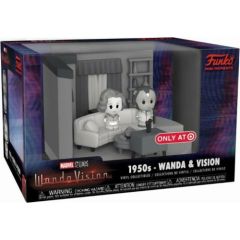 Funko Mini Moments: Marvel Studios WandaVision - Living Room 1950's Wanda & Vision (Special Edition) Vinyl Collectibles Figūriņas un varoņi