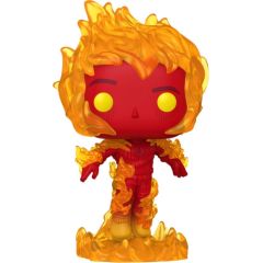 Funko Pop! Marvel: The Fantastic 4 First Steps - Human Torch #1517 Bobble-Head Vinyl Figure Figūriņas un varoņi