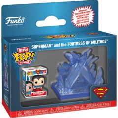 Funko Bitty Pop! Towns: Superman - Superman and The Fortress of Solitude Vinyl Figures Figūriņas un varoņi