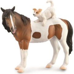 Figurka Collecta Koń Mare & Terrier Figūriņas un varoņi