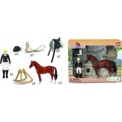 Figurka Collecta COLLECTA ZAWODOWA DŻOKEJKA I AKCESORIA W OPAKOWANIU Figūriņas un varoņi