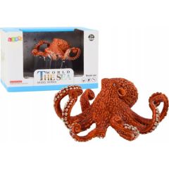 Figurka LeanToys Figurka Ośmiornica Olbrzymia Pomarańczowa 10 cm Фигурки и герои