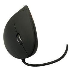 MOUSE USB OPTICAL 6-BUTTON/RIGHT BLACK MROS230 MEDIARANGE Peles, ievadierīces