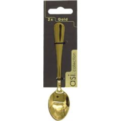 Asi Collection Tējkarotes 2 gab. Gold1,5mm Citi trauki