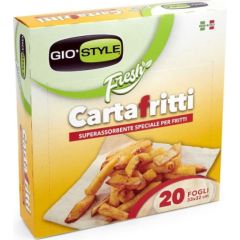 Gio`style Papīra loksnes 20 gab. ceptiem ēdieniem / 17,2x18cm Konditorejas piederumi