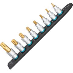 Hazet SmartRail 1/2 socket set, internal spline, 8 pieces (black, M5 - M18, short) Jaunumi - Audio-Video