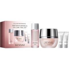 KANEBO SET (CELLULAR PERFORMANCE CREAM 40ML  + LOTION CREAM 20ML + EYE CONTOUR BALM 2ML+ EYE CONTOUR CREAM 2ML) Smaržas - NESAKĀRTOTS