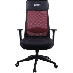 Marvo Krzes�o biurowe MAXIMUS, czarna, oddychaj�ce plecy Jaunumi, mēbeles, māja