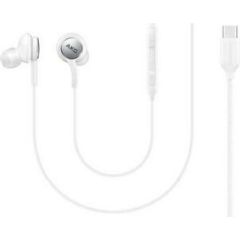 Samsung   EO-IC100BWE AKG Handfree - In-Ear Headset  Mic/Remote with Type-C plug White (OEM) Austiņas