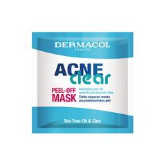 Dermacol Acneclear Cleansing Peel-Off Mask 8ml Ķermeņa kosmētika