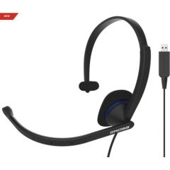 Koss Headphones CS195 USB Wired On-Ear Microphone Black Austiņas
