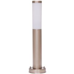 Āra apgaismojuma lampa H 0.8m 60W E27 IP44 hroms