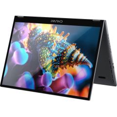 Chuwi FreeBook 2025 N150/13.5" (2520x1680) TouchScreen IPS/16GB/SSD 512GB/BT/BLKB/x360/Win 11 Iron Gray Portatīvie datori