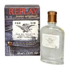 Replay Jeans Original for Him EDT 50ml Мужская парфюмерия