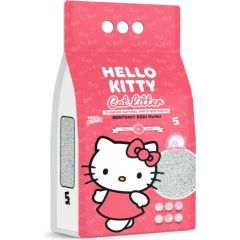 Żwirek dla kota HelloKitty Żwirek bentonitowy dla kota, baby powder 5L Kaķu pakaiši