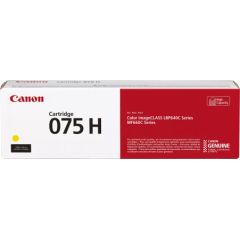 Canon CRG 075H Y (6366C002) Toner Cartridge, Yellow Lāzerprinteru izejmateriāli