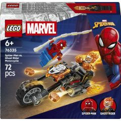 LEGO Marvel Spider-Man pret Ghost Rider uz motocikla (76335) Lego Marvel