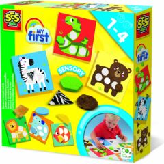 SES Мои первые сенсорные карточки Конструкторы