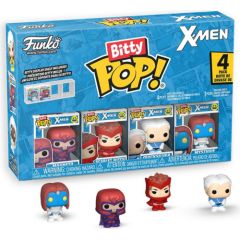 Funko Bitty Pop! 4-Pack: X-Men - Magneto, Scarlet Witch, Quicksilver, Mystique Vinyl Figures Figūriņas un varoņi