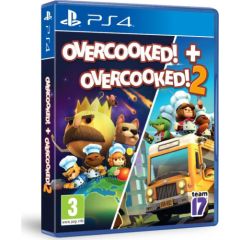 PS4 Overcooked! + Overcooked! 2 Double Pack Playstation 4 video spēle PlayStation 4 (PS4) spēles