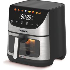 Аэрогриль Daewoo, 1600 Вт, LED-дисплей, 6,5 л DAF 1600 IX Жидкие котлы