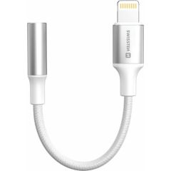 Swissten Textile Lightning uz 3.5mm Audio Adapteris 15cm Jaunumi - Audio-Video