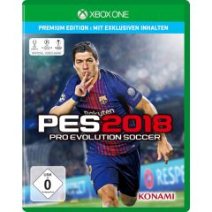 XBOX1 Pro Evolution Soccer (PES) 2018 - Premium Edition Xbox One video spēle Xbox spēles