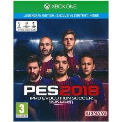 XBOX1 Pro Evolution Soccer (PES) 2018 - Legendary Edition Xbox One video spēle Xbox spēles