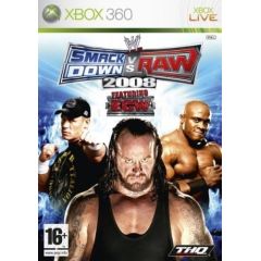 WWE SmackDown vs. RAW 2008 Xbox 360 video spēle Xbox spēles
