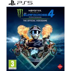 PS5 Monster Energy Supercross 4 Playstation 5 (PS5) video spēle PlayStation 5 (PS5) spēles 