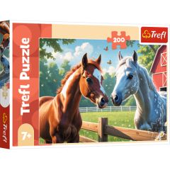 TREFL Puzle Zirgi, 200 gab. Puzles