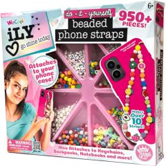 WECOOL DIY komplekts Beaded Phone Straps Radošās rotaļlietas
