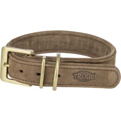 Trixie Obroża dla psa skórzana brązowa S–M: 31–37 cm/30 mm Citas preces