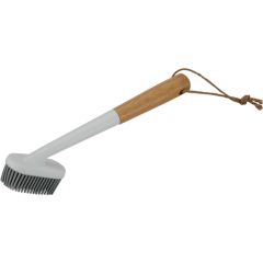 Trauku mazgāšanas birste no bambusa ar silikonu, ovāla, 82317, Michelino Ēdamrīki