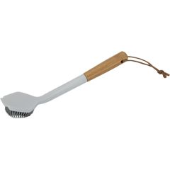 Trauku mazgāšanas birste no bambusa ar silikonu, apaļa, 82315, Michelino Ēdamrīki