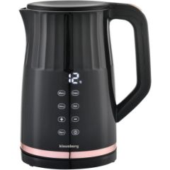 Elektriskā tējkanna Klausberg KB 7896,  LED temperatūras panelis,  tilpums 1,7L, jauda 2200W Tējkannas (elektriskās)