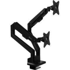 Arozzi Desk Mount Neo Duo - Gas Spring Monitor Arm AZ-ALZARE-NEO-DUO-BK Tilt, Swivel, Rotation Maximum weight (capacity) 9 kg Black TV un monitoru stiprinājumi, kronšteini