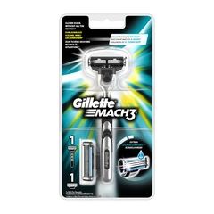 Gillette Mach3 - Shaver + 2 replacement heads Smaržas - NESAKĀRTOTS